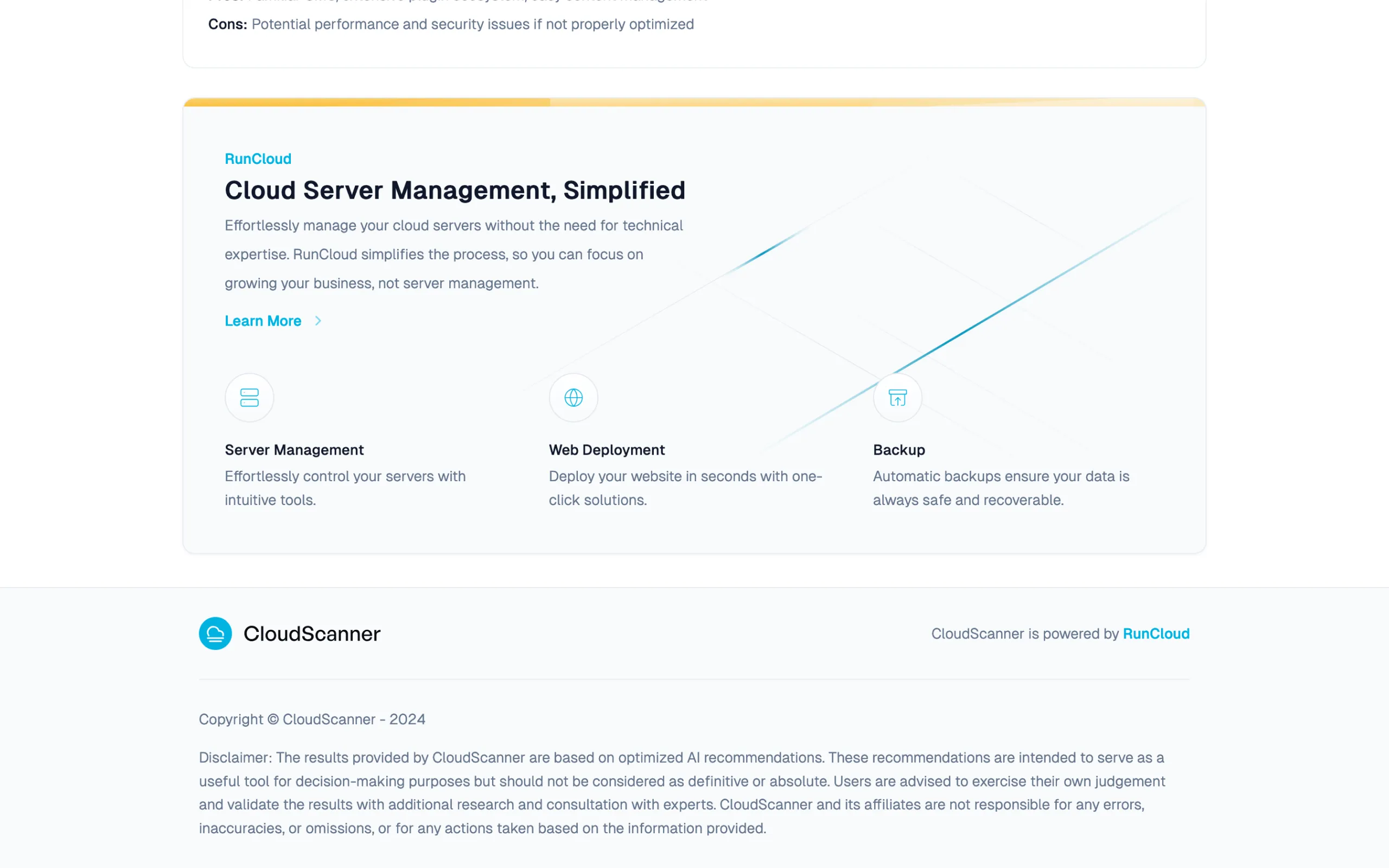 CloudScanner screenshot 4